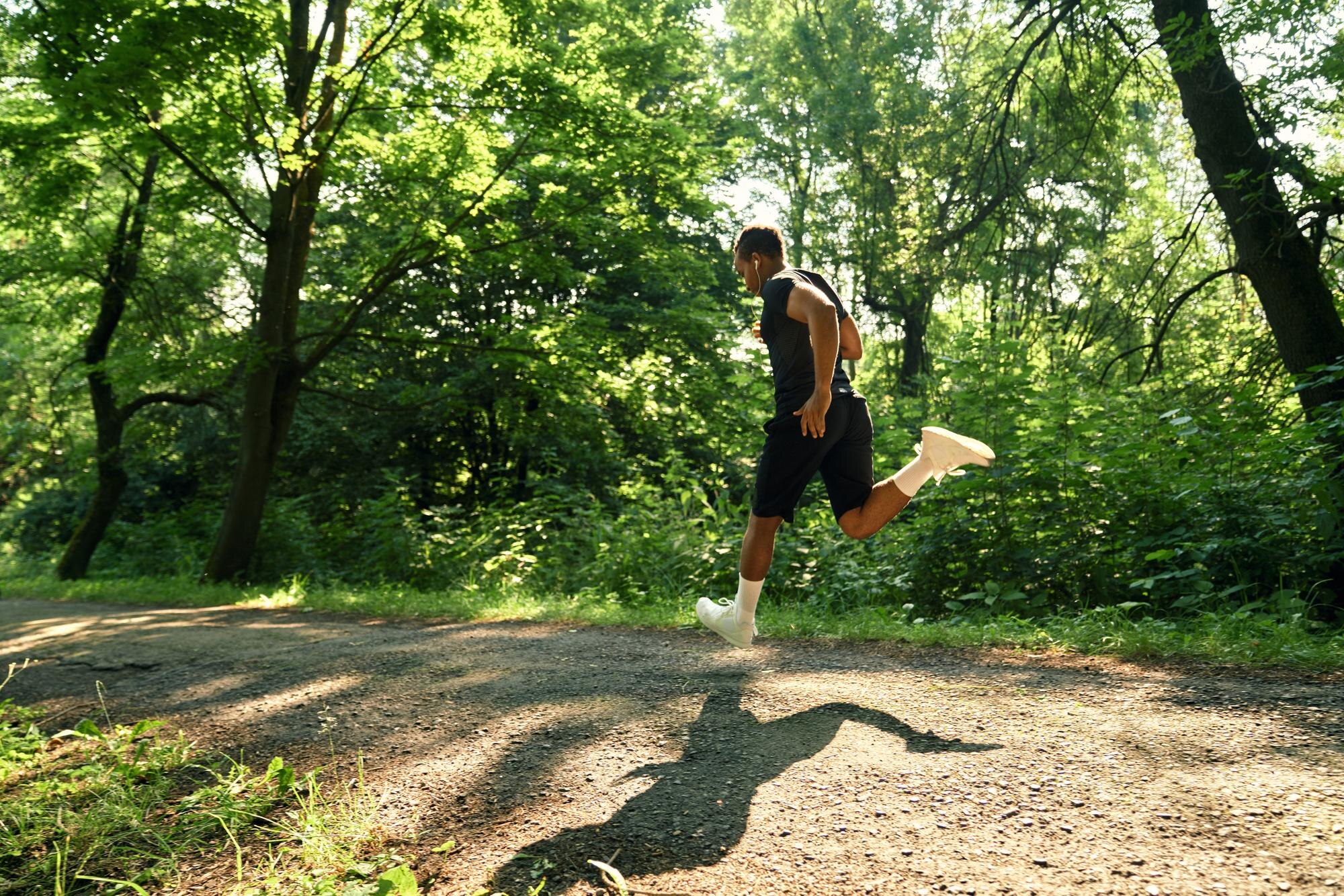 Correr en el bosque
